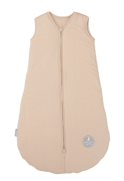 Śpiworek do spania dla niemowląt | NATULINO® NATURALS | beżowy |100% organic cotton GOTS | 16-20°C | 3-warstwowy, ocieplany