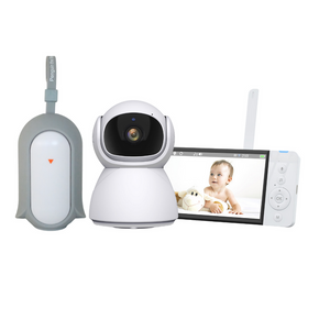 YOKO X5 DREAM - Niania z ekranem 5" + asystent snu.  Spokojne wieczory. Łatwiejsze zasypianie.