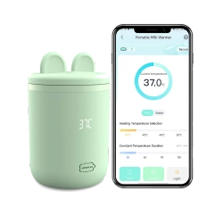 MOMWILIKE Milk Warmer - przenośny podgrzewacz do mleka sterowany aplikacją + Inteligentna niania MOMWILIKE A.I