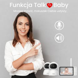 YOKO DREAM Strażnik oddechu: Elektroniczna niania YOKO X5™DUO + Monitor oddechu Babysense 8 nowej generacji (Wyrób medyczny)