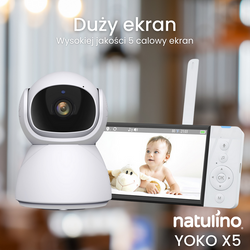 Elektroniczna niania Natulino YOKO X5 w zestawie z Usypiaczem NATULINO + Monitor oddechu SNUZA HERO MD (wyrób medyczny)