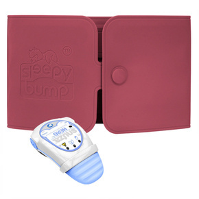 Monitor oddechu SNUZA HERO MD (Wyrób medyczny) + mata do usypiania Natulino SLEEPYBUMP™ | malinowa