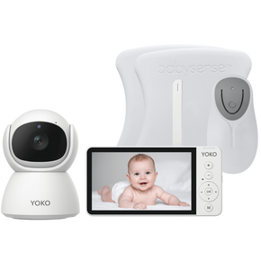 YOKO DREAM Strażnik oddechu: Niania YOKO X5 + Monitor oddechu Babysense 8 nowej generacji (Wyrób medyczny)