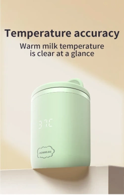 MOMWILIKE Milk Warmer - przenośny podgrzewacz do mleka sterowany aplikacją + Inteligentna niania MOMWILIKE A.I