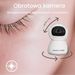 Niania YOKO X5 CONNECT 2w1 z dużym 5" ekranem HD i nianią Wi-Fi na telefon