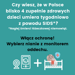 Elektroniczna niania YOKO® X5 z dużym 5" ekranem HD