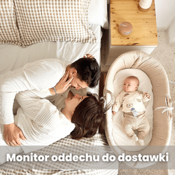 Elektroniczna niania Natulino YOKO X5 w zestawie z Usypiaczem NATULINO + Monitor oddechu SNUZA HERO MD (wyrób medyczny)
