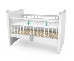 Elektroniczna niania LUVION EASY PLUS 2,4" + monitor oddechu BABYSENSE 7 (Wyrób medyczny)