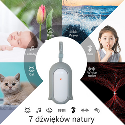 Monitor oddechu SNUZA HERO MD (wyrób medyczny) +  profesjonalny usypiacz  dla niemowląt