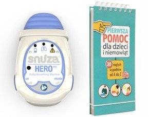 monitor oddechu SNUZA HERO MD (wyrób medyczny) + Poradnikiem "Pierwsza pomoc"