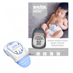 Monitor oddechu SNUZA HERO MD (Wyrób medyczny) + Lisek NOAH Lampka nocna LED nowej generacji sterowana ze smartfona.